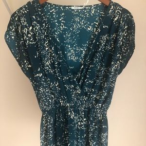 Patterned mini dress